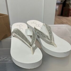 Jessica Simpson Bright White Shoes